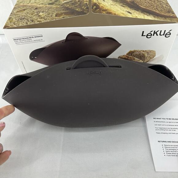 Lekue Bread Maker Brown Silicone Bakeware - Picture 7 of 10